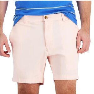 $55 NWT CLUB ROOM MENS CHINO 9" INSEAM KHAKI SHORTS IN SOFT SHELL SIZE 40